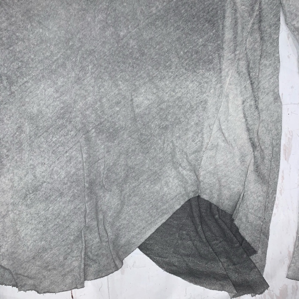 Free people Long Beach Gray tee shirt - Picture 4 of 5
